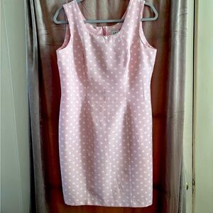 Pretty in Pink Polka Dots Dress Sz 10